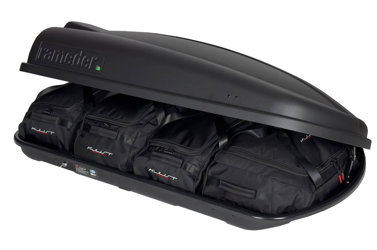 RAMEDER TOPBOX 420 4-delars väskset för takbox #färg_Svart