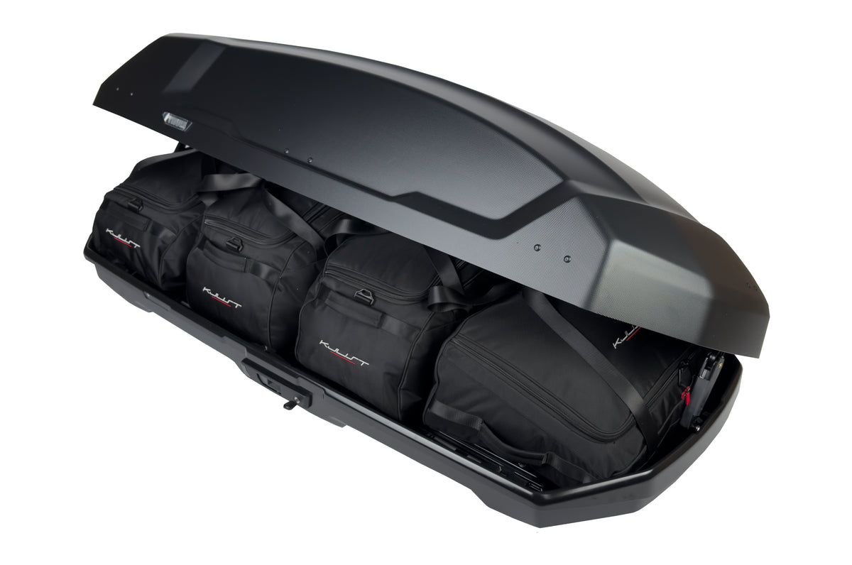 THULE FORCE 3 M 4-delars väskset för takbox #färg_Svart