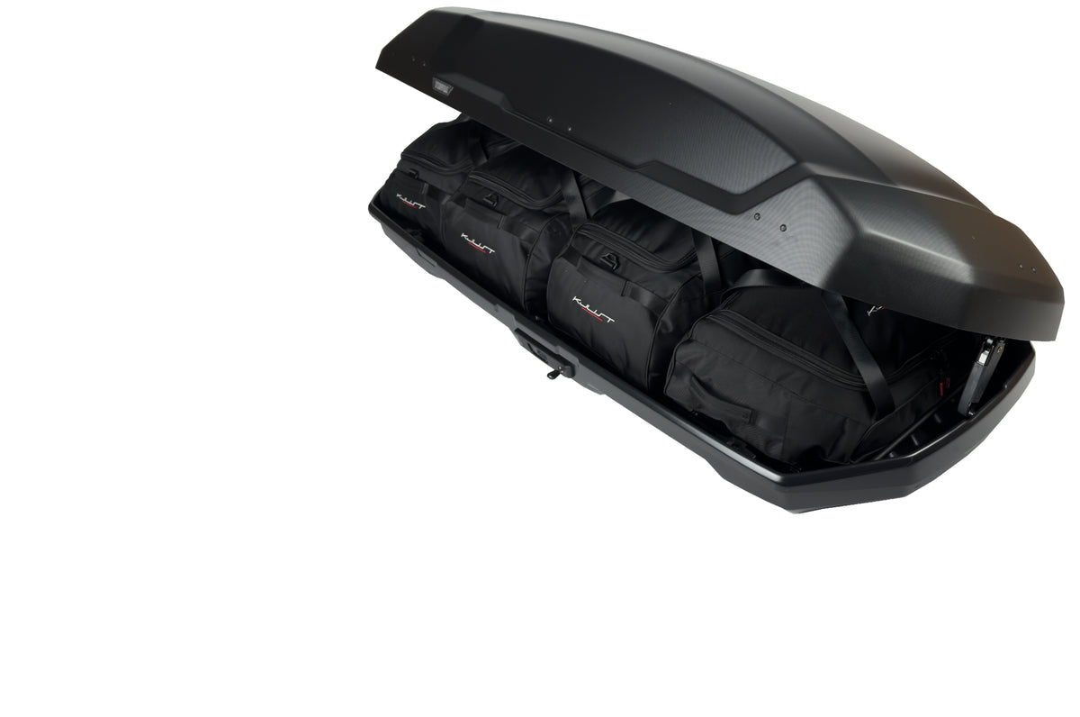 THULE FORCE 3 L 4-delars väskset för takbox #färg_Svart