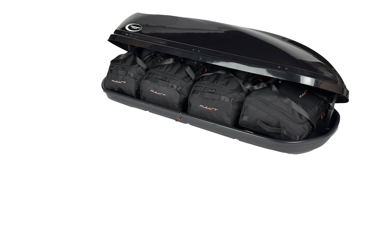 COMFORT SPORT 520 4-delars väskset för takbox #färg_Svart
