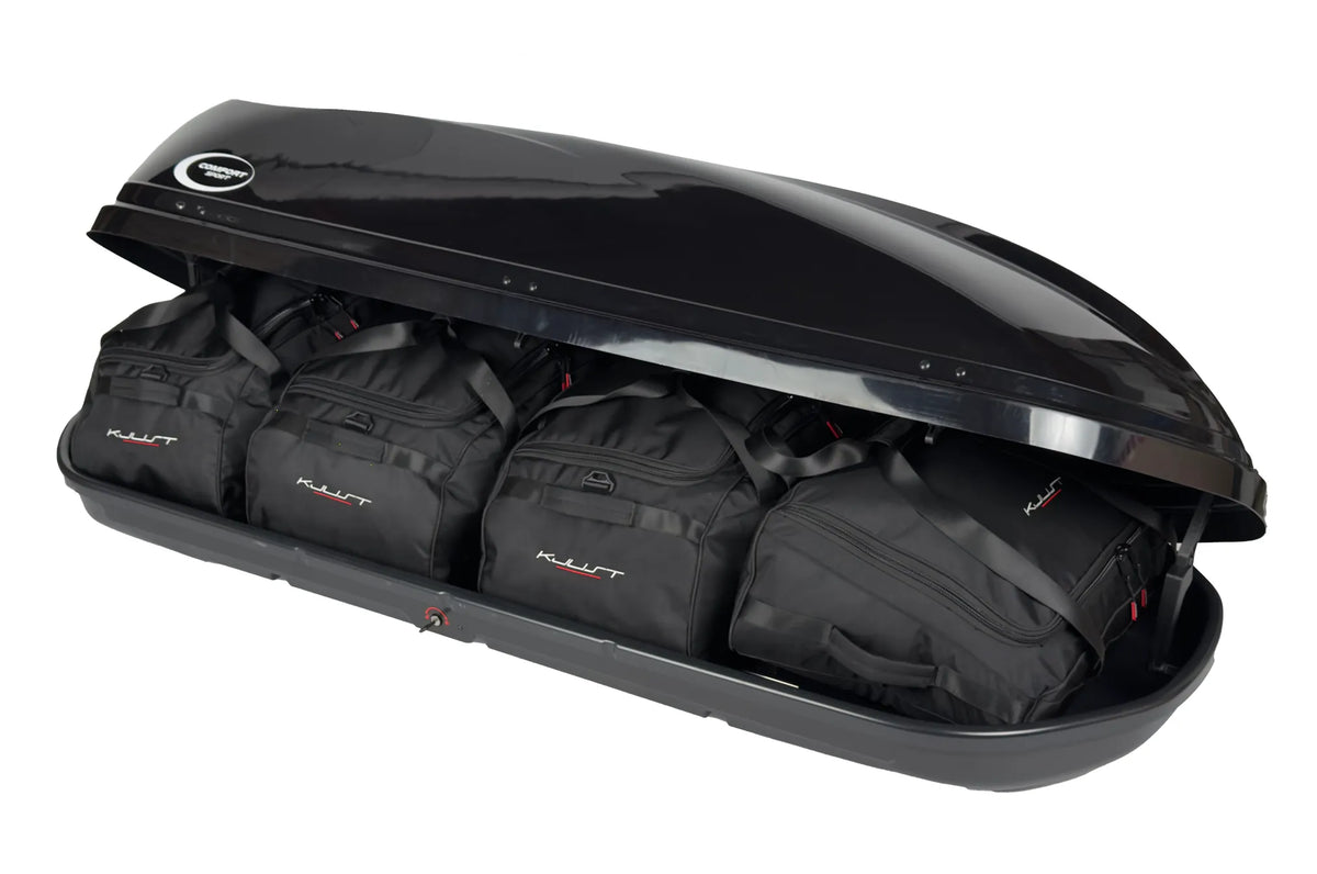 COMFORT SPORT 520 4-delars väskset för takbox #färg_Svart