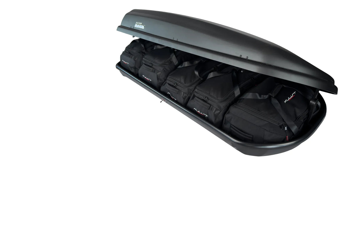 INTERPACK GRAN TORINO 5-delars väskset för takbox #färg_Svart