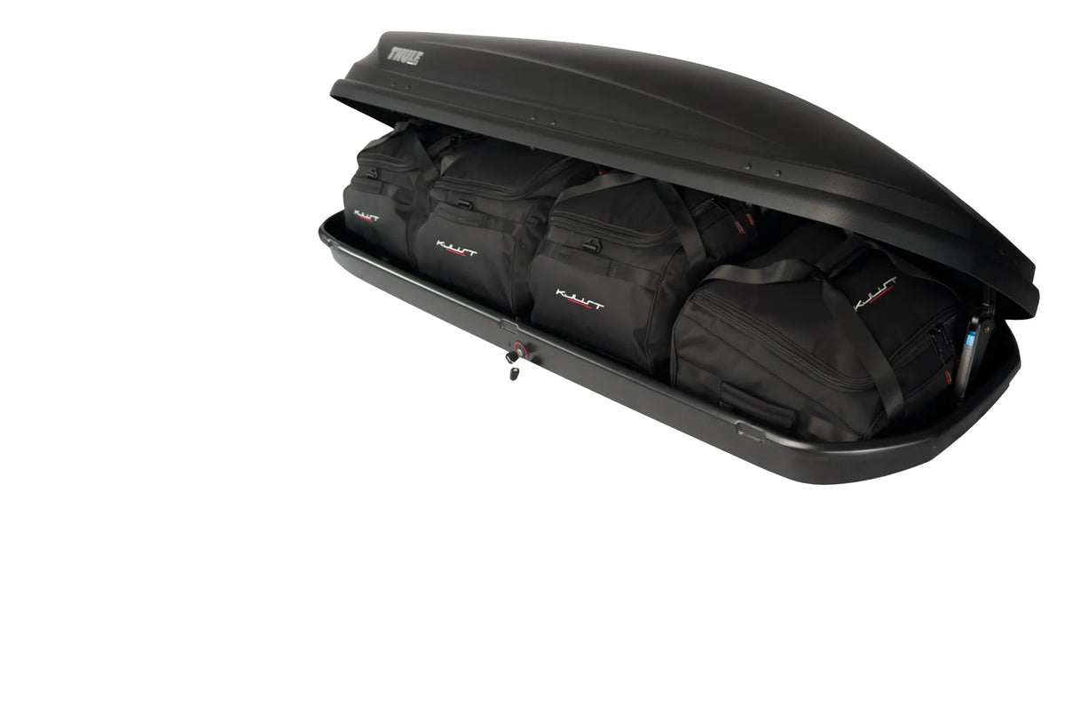 THULE PACIFIC 600 4-delars väskset för takbox #färg_Svart
