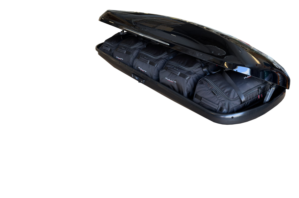 MERCEDES-BENZ A0008400600 590L 5-delars väskset för takbox #färg_Svart