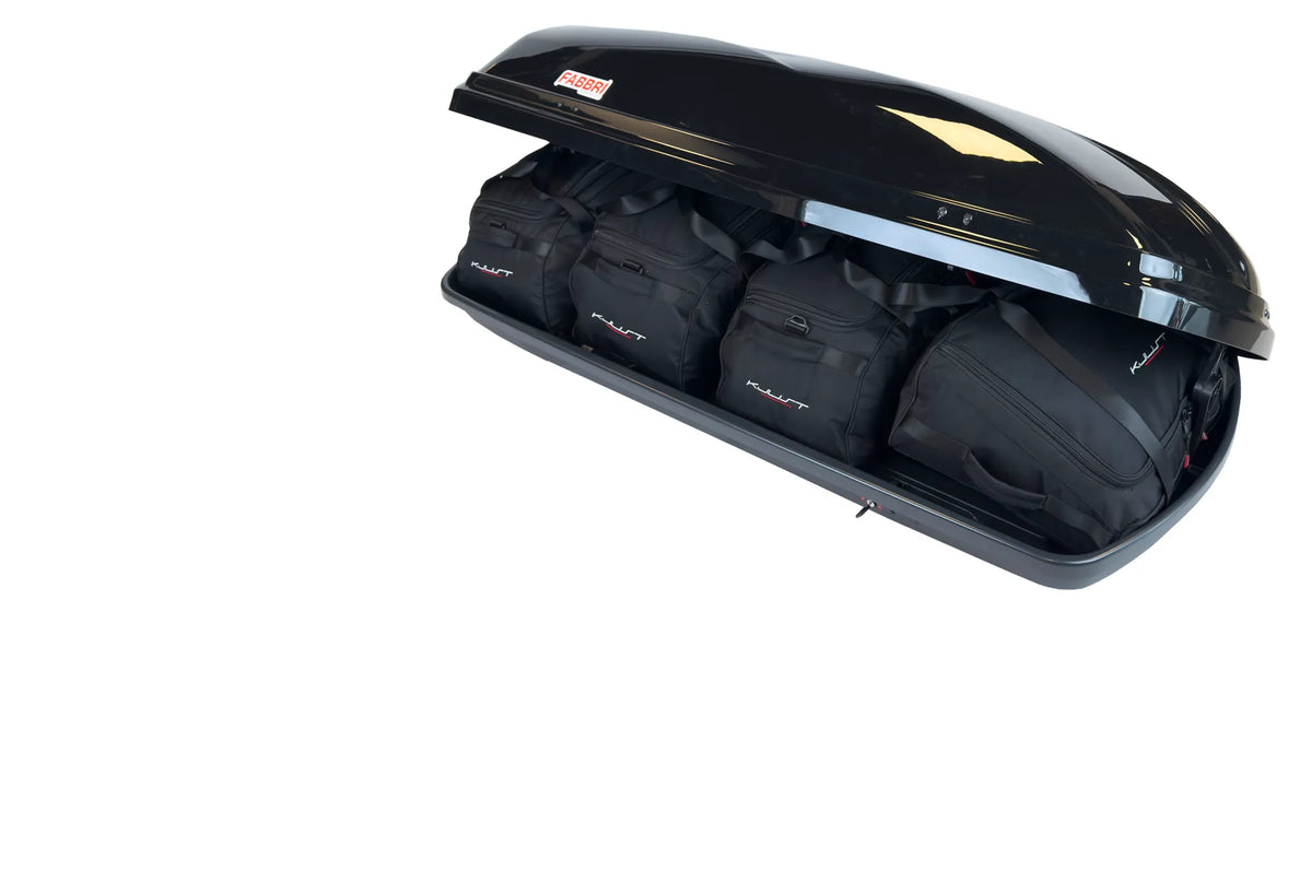 KJUST - 4-delars väskset för takbox FABBRI CAR BOX 430