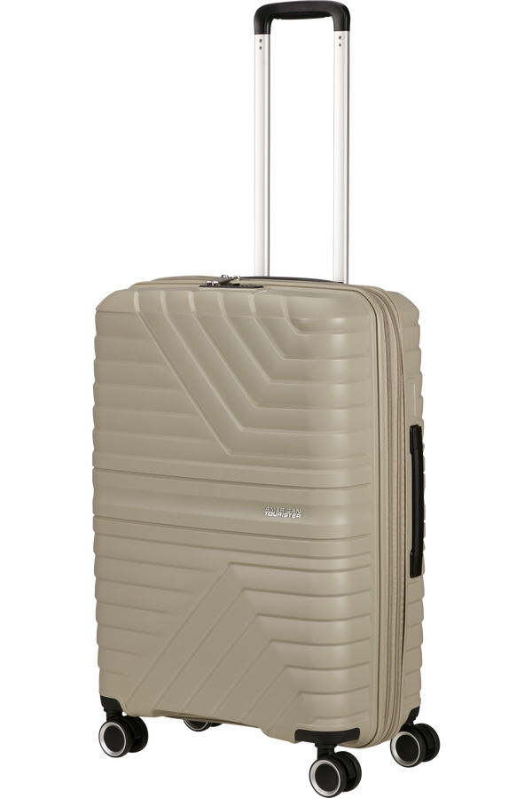 Flytwist Resväska med 4 hjul 67 CM #Färg_Sandstone