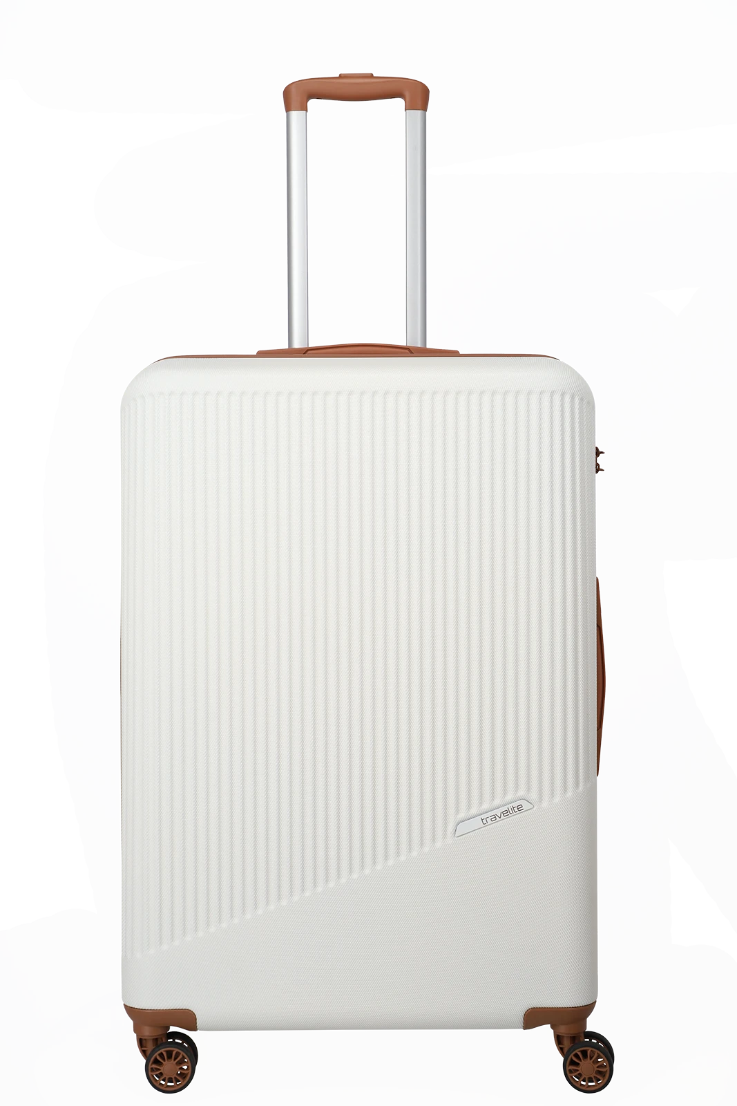 Bali Trolley L #Färg_Vit/Cognac