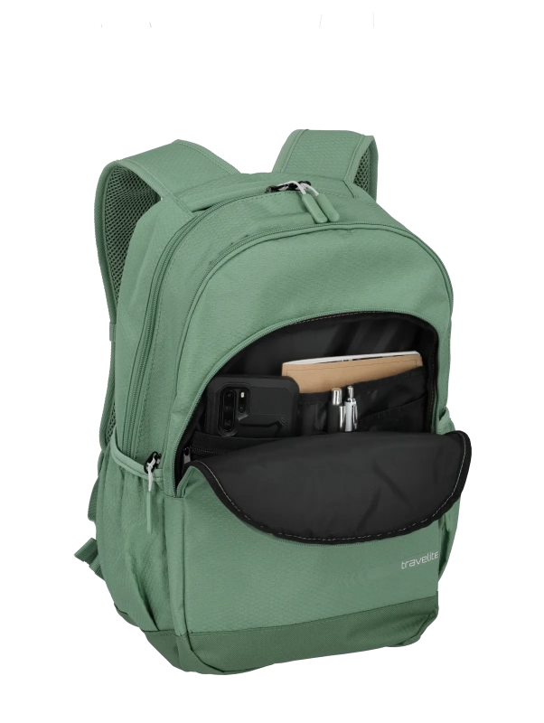 Travelite - Kick Off Backpack - Ryggsäck - Grön - L