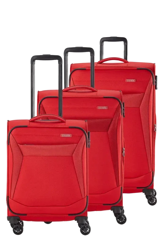Travelite Chios - Röd - SET rod