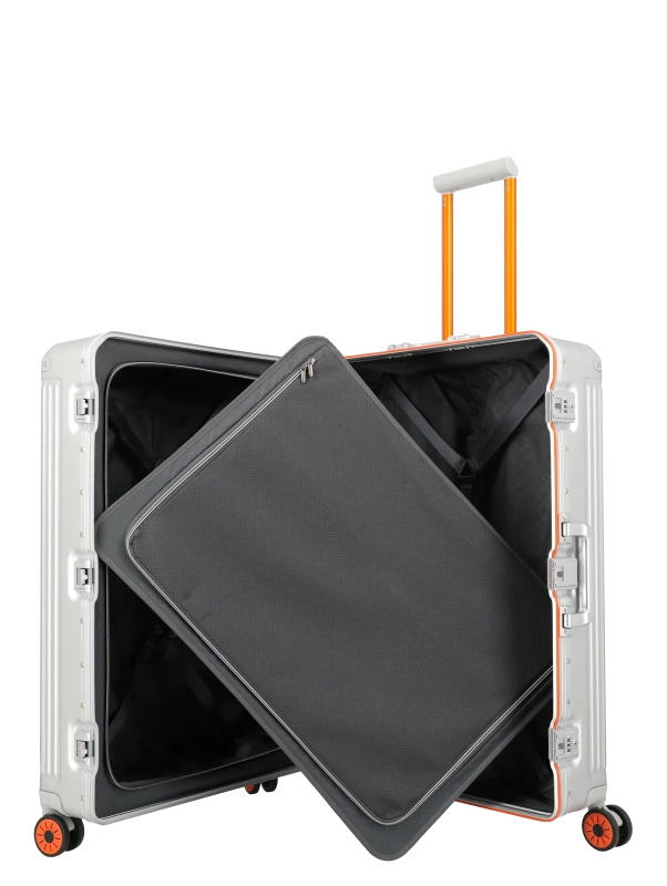 Travelite - Next Trolley - Silver/Orange - L