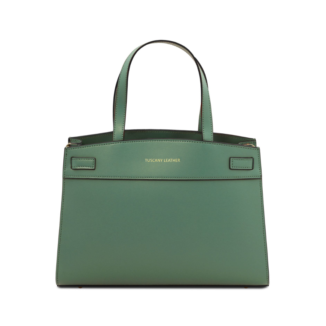 Tuscany Leather Musa Handväska #Färg_Mint