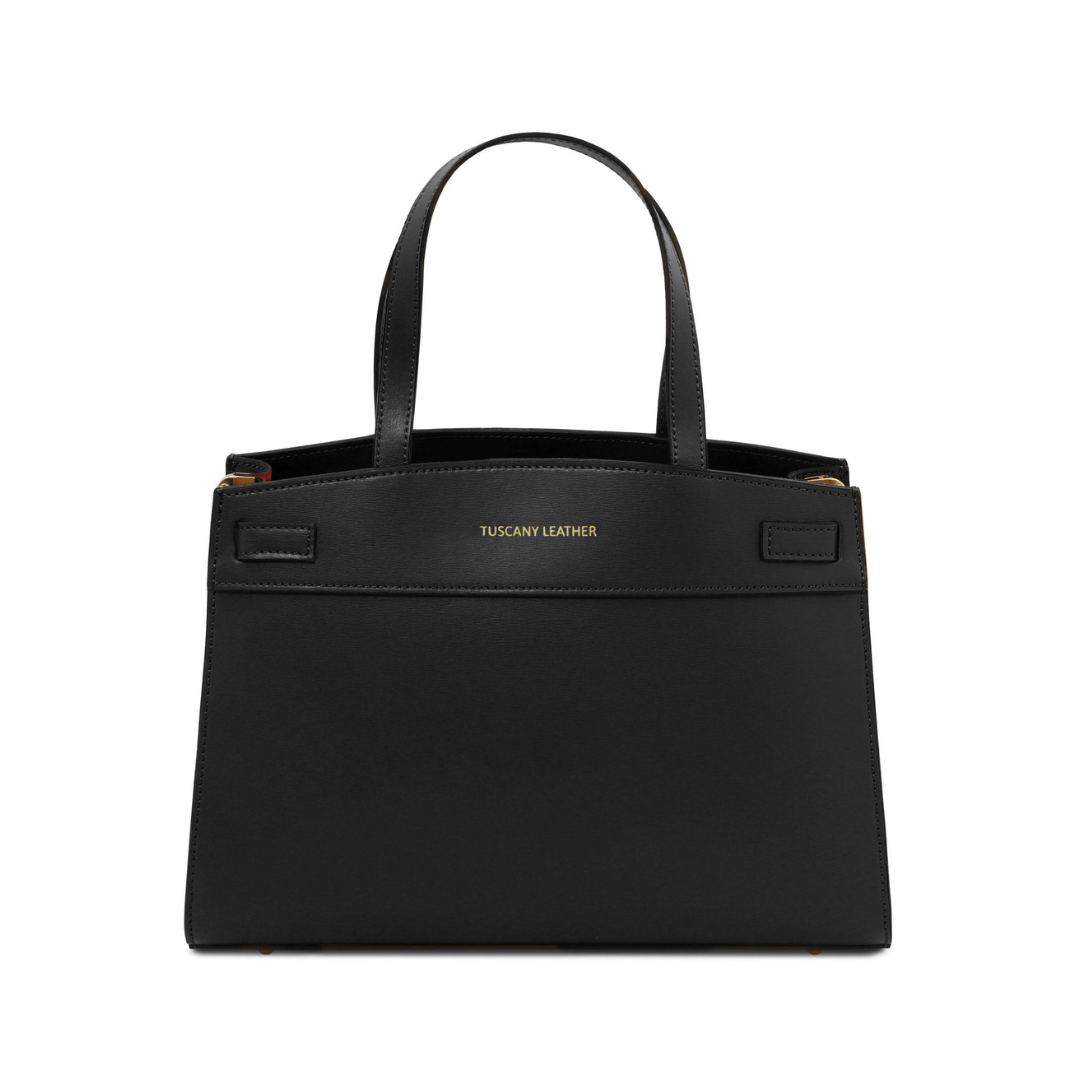 Tuscany Leather Musa Handväska #Färg_Svart