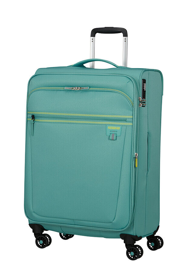 American Tourister - Aerospin - Resväska - Turkos - M