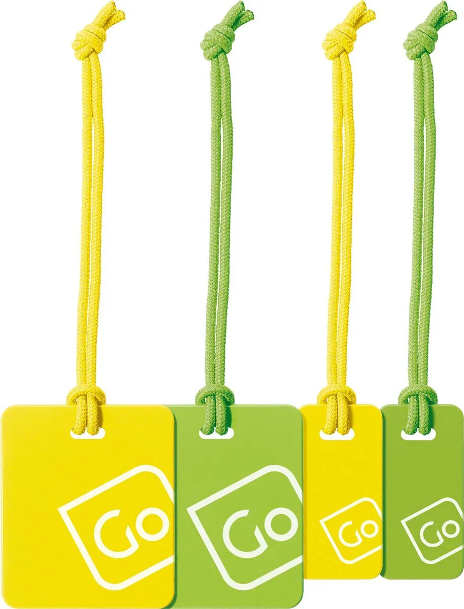 Luggage Tags Family Pack #färg_sunflower