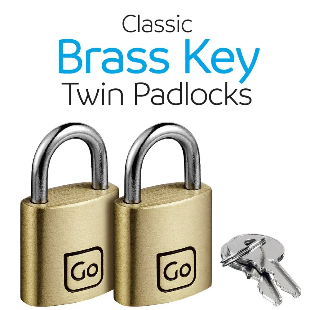 Brass Key Padlocks #färg_Brass