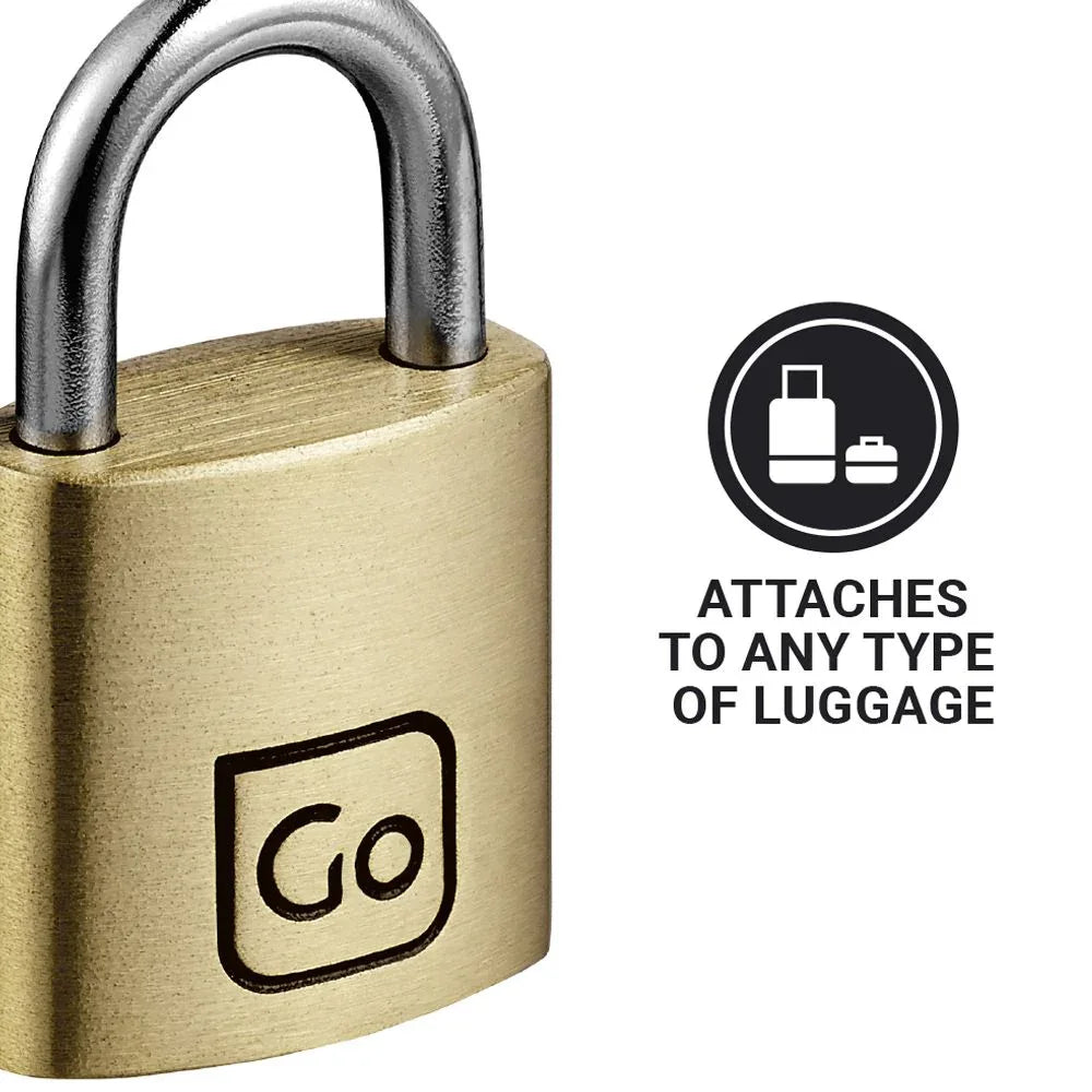 Brass Key Padlocks #färg_Brass