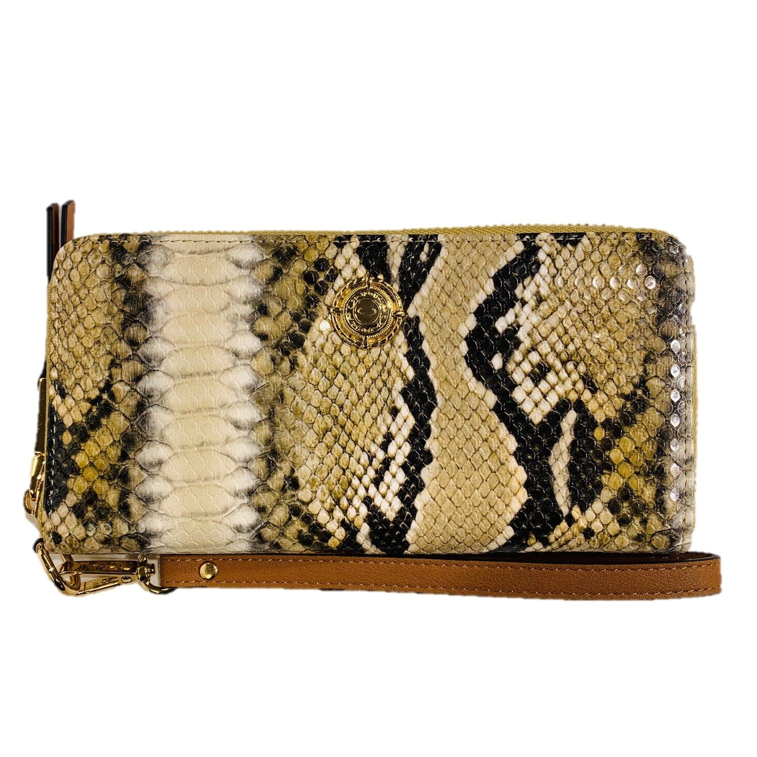 Snake Plånbok Stor #Färg_Brun