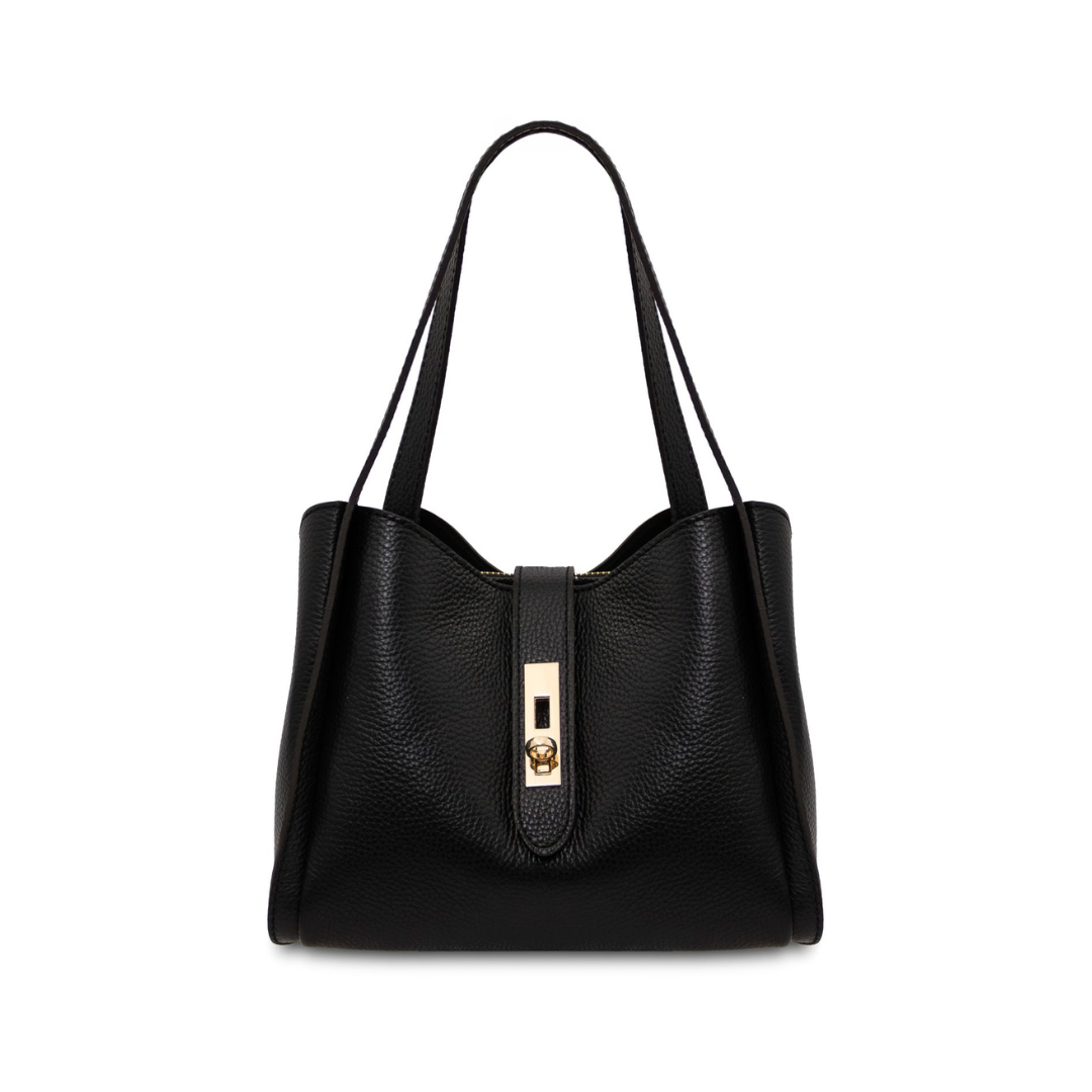 Tuscany Leather Soave Handväska #Färg_Svart