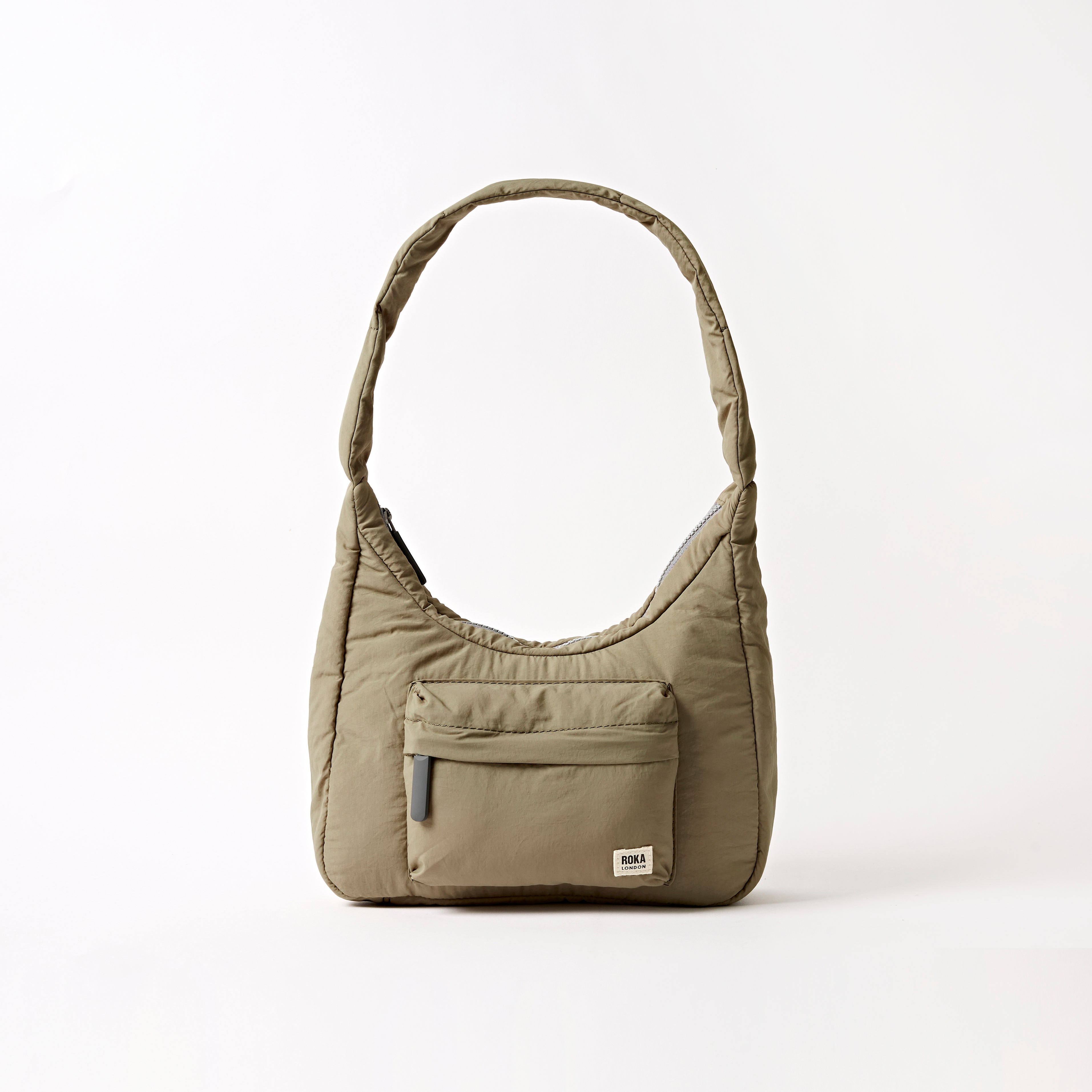 ROKA London - Belsize S handväska #Färg_Taupe