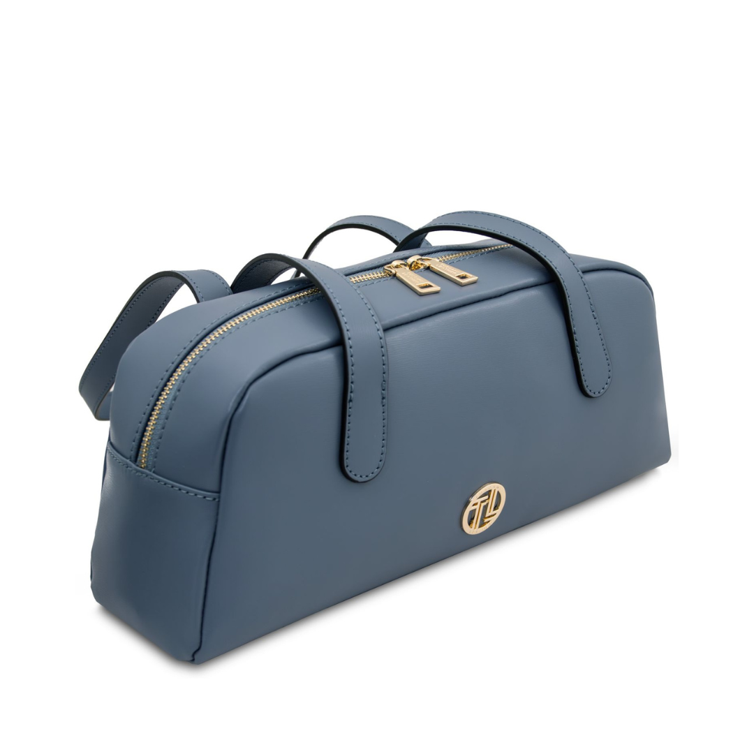 Tuscany Leather Eclaire Axelväska #Färg_Denimblue