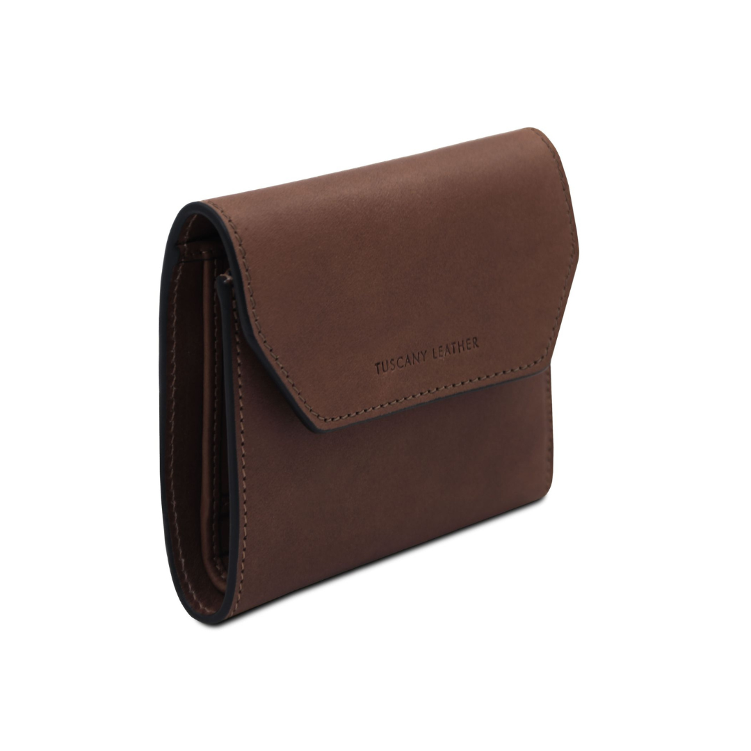Tuscany Leather Exclusive Plånbok #Färg_Mörkbrun