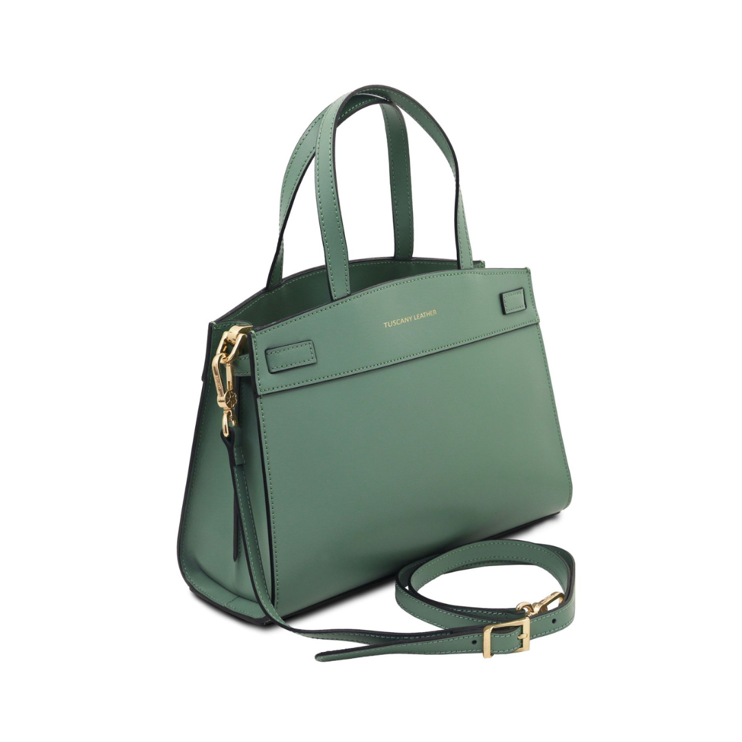 Tuscany Leather Musa Handväska #Färg_Mint