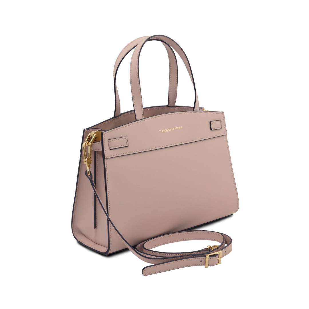 Tuscany Leather Musa Handväska #Färg_Naken