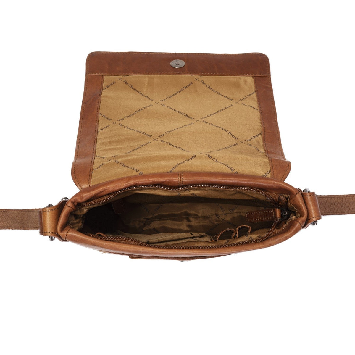 Bodin Axelväska #Färg_Cognac