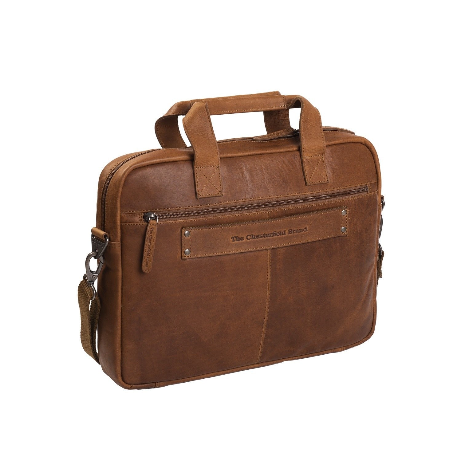 Calvi Datorväska #Färg_Cognac