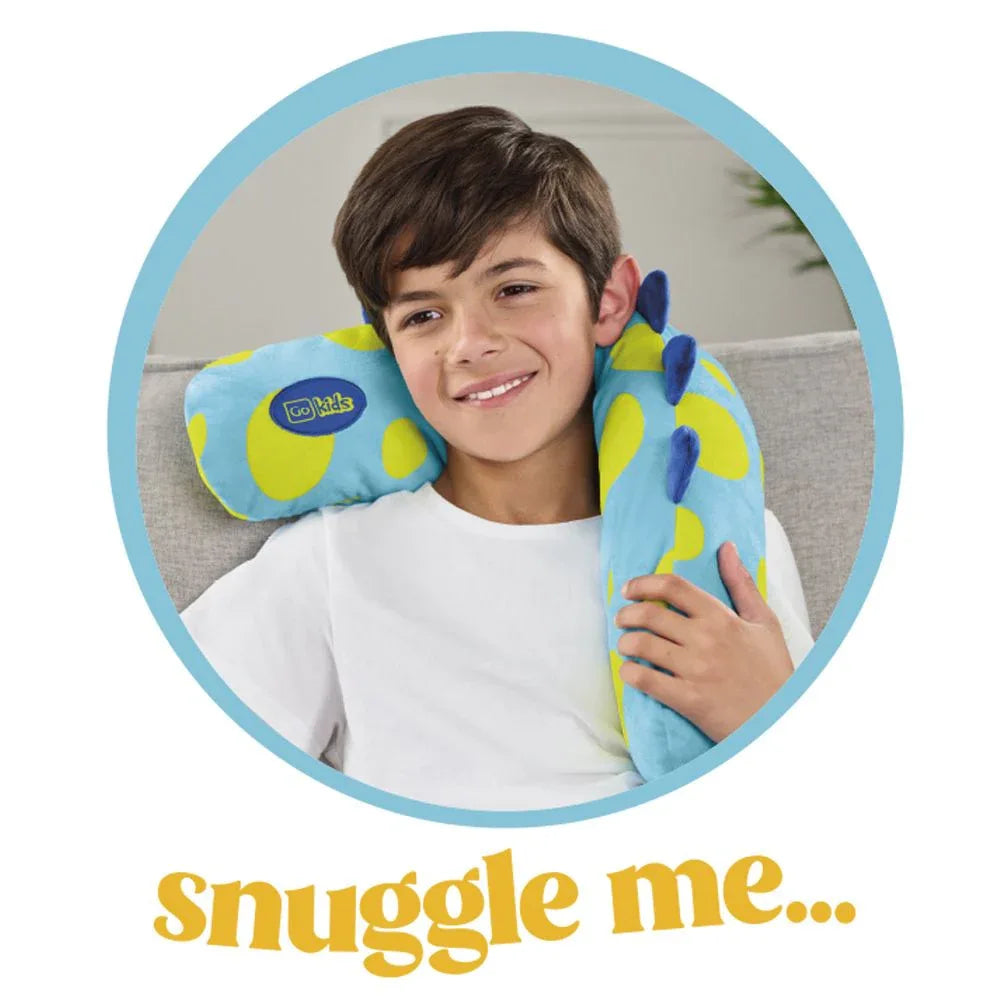 Monster Snuggle Travel Pillow #färg_Blå