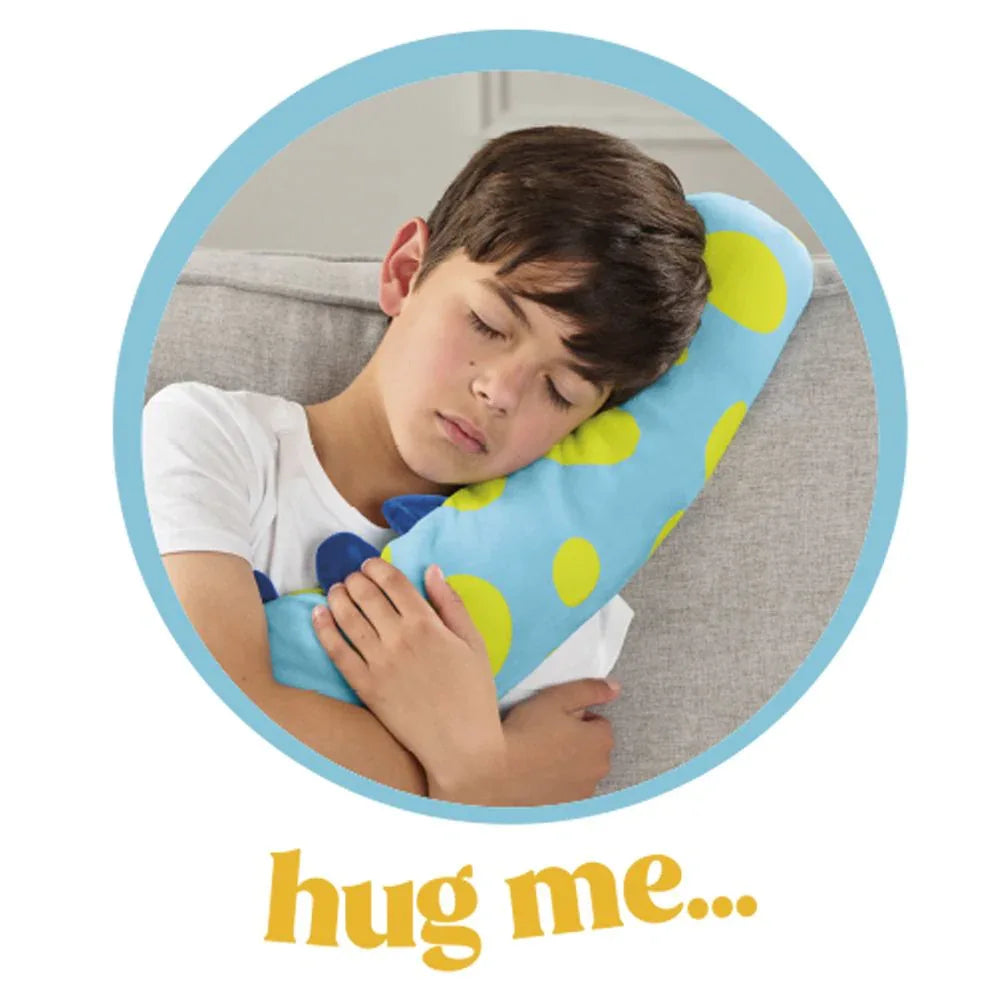 Monster Snuggle Travel Pillow #färg_Blå