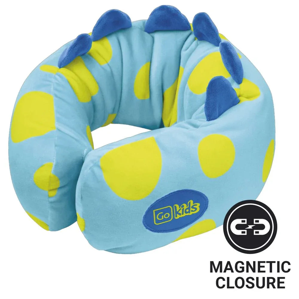 Monster Snuggle Travel Pillow #färg_Blå