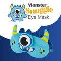 Monster Snuggle Eye Mask #färg_Blå
