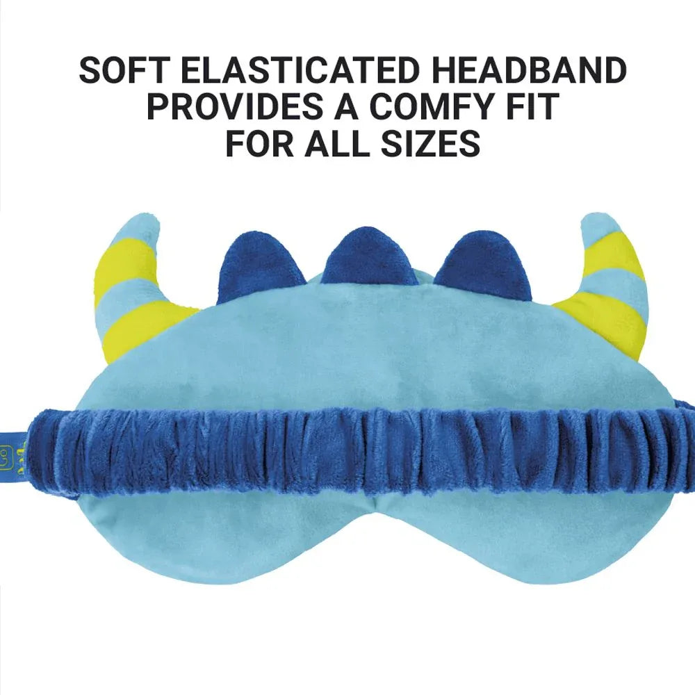 Monster Snuggle Eye Mask #färg_Blå