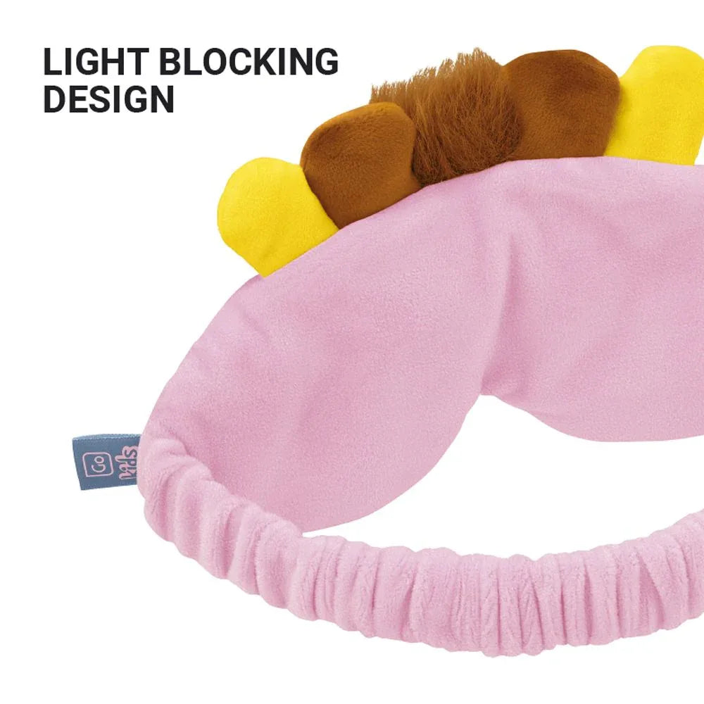 Giraffe Snuggle Eye Mask #färg_Sunflower