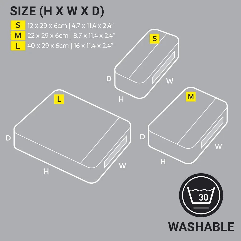Triple Packing Cubes #färg_Sunflower