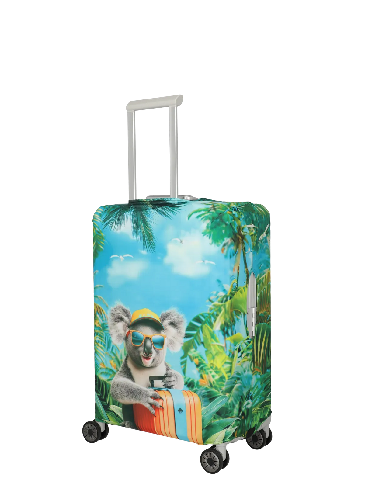 ACCESSOIRES Suitcase cover M Resväskeskydd #Färg_Koala