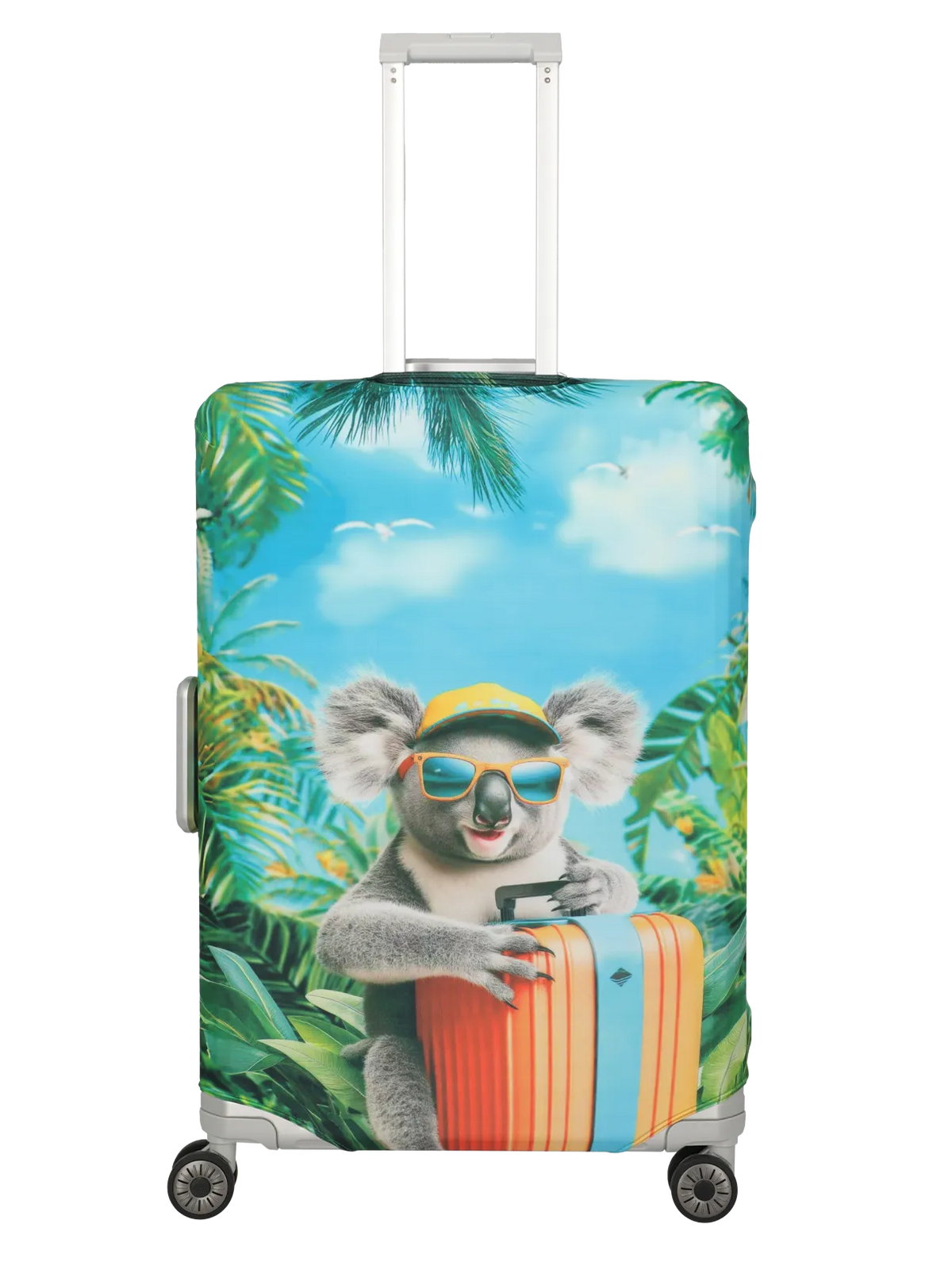 Luggage Cover L Resv Ska #Färg_Koala