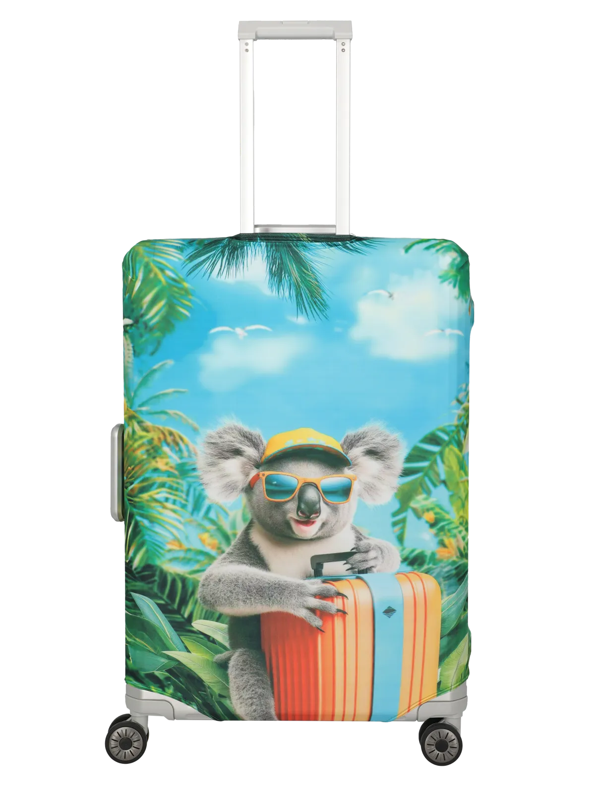 Luggage Cover L Resv Ska #Färg_Koala