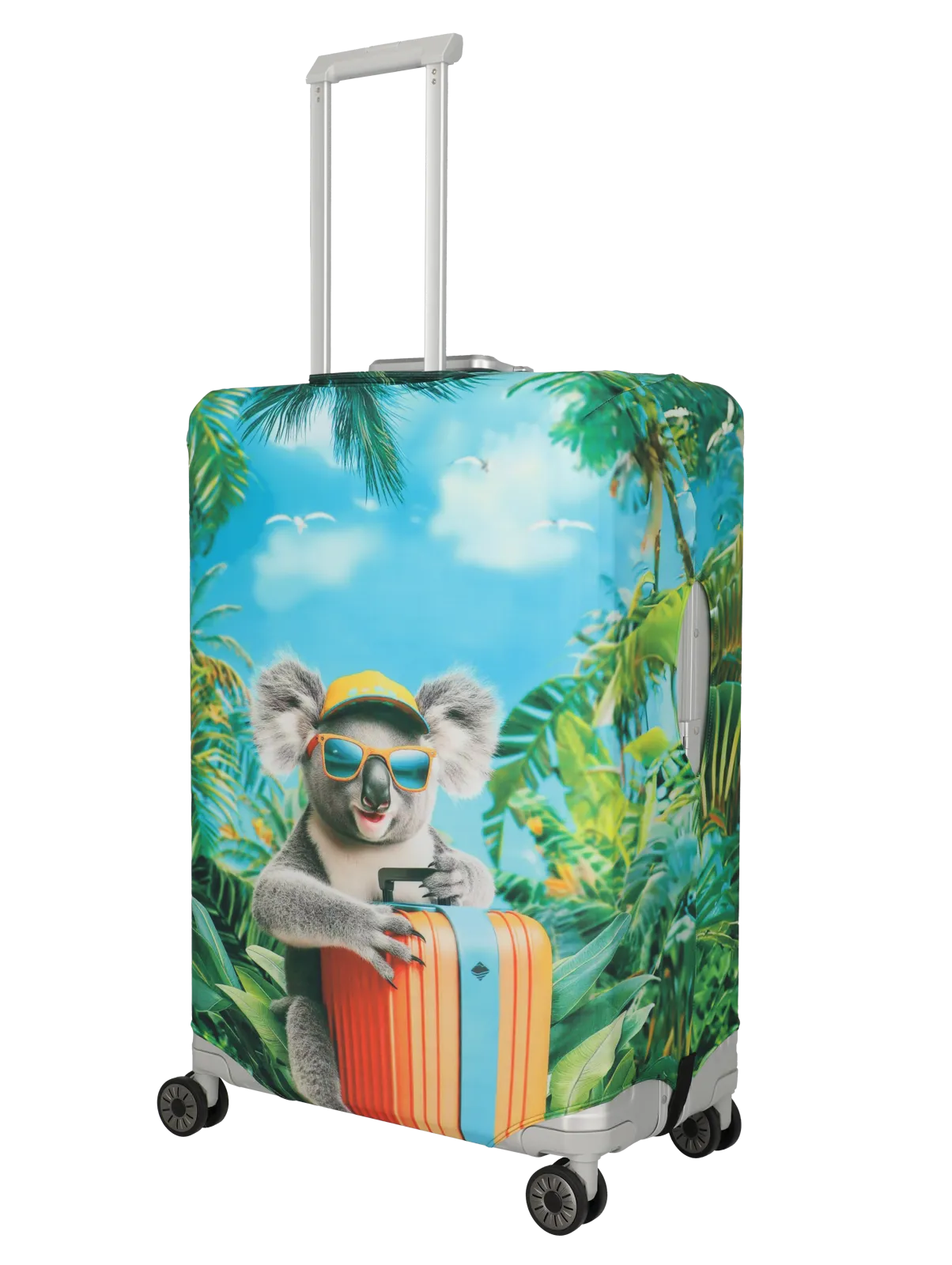 Luggage cover L Resväskeskydd #Färg_Koala
