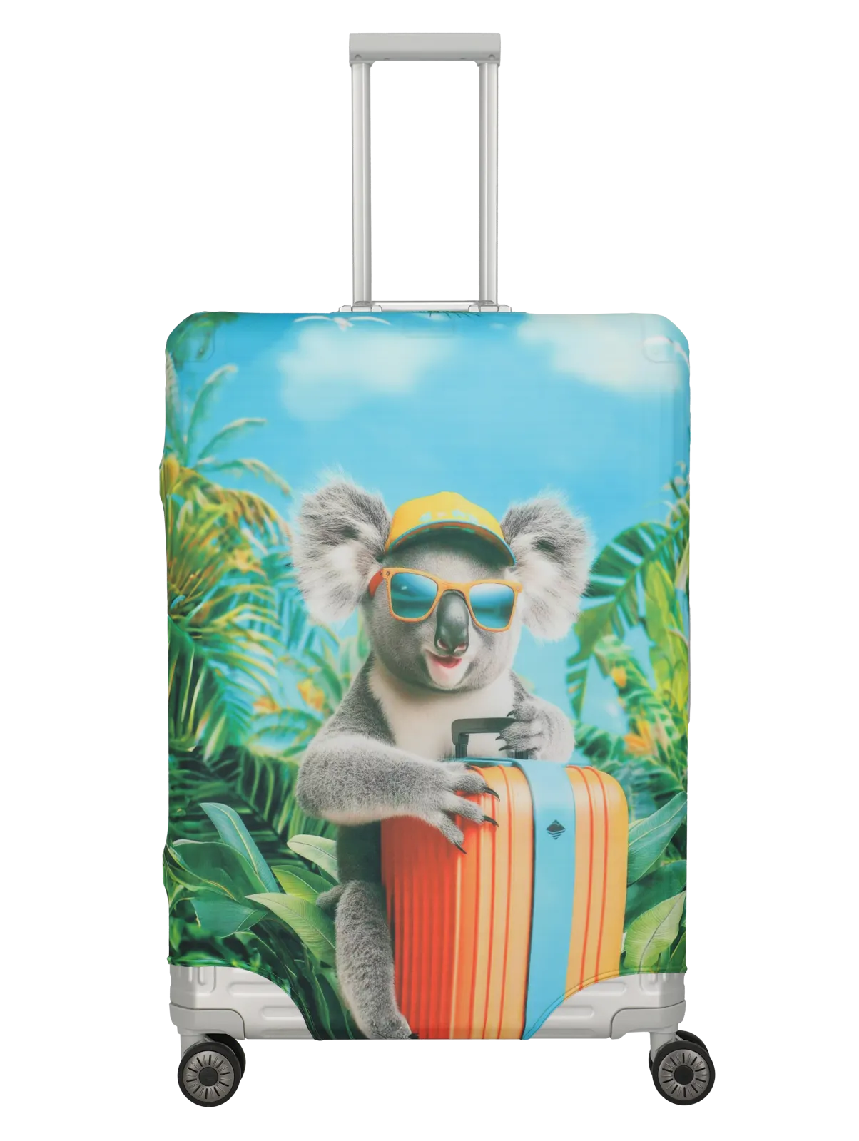 Luggage cover L Resväskeskydd #Färg_Koala