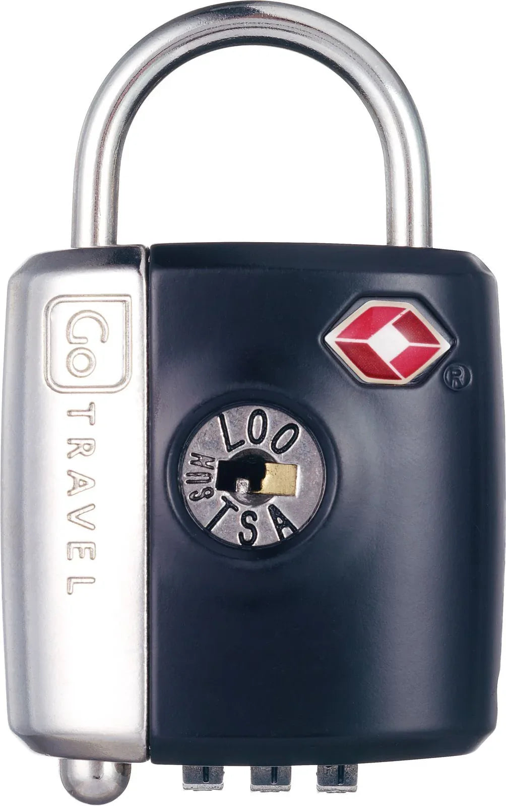TSA Dual Key/Combi Padlock #färg_Svart