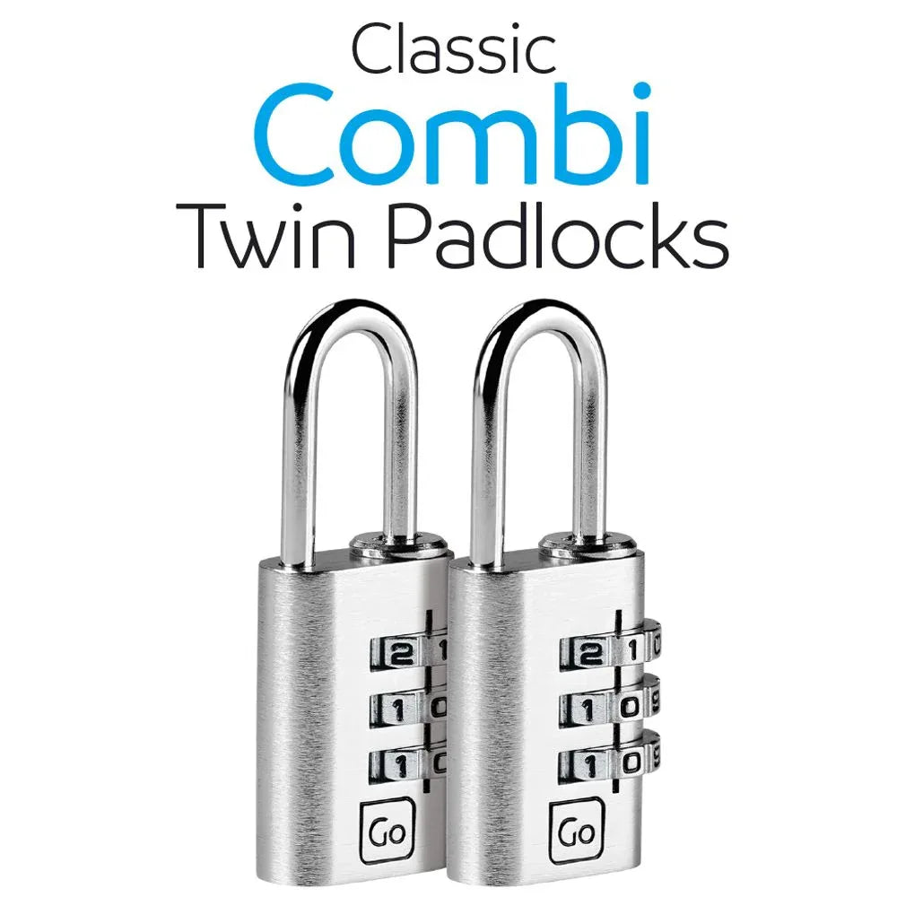 Classic Combi Twin Padlocks #färg_Silver