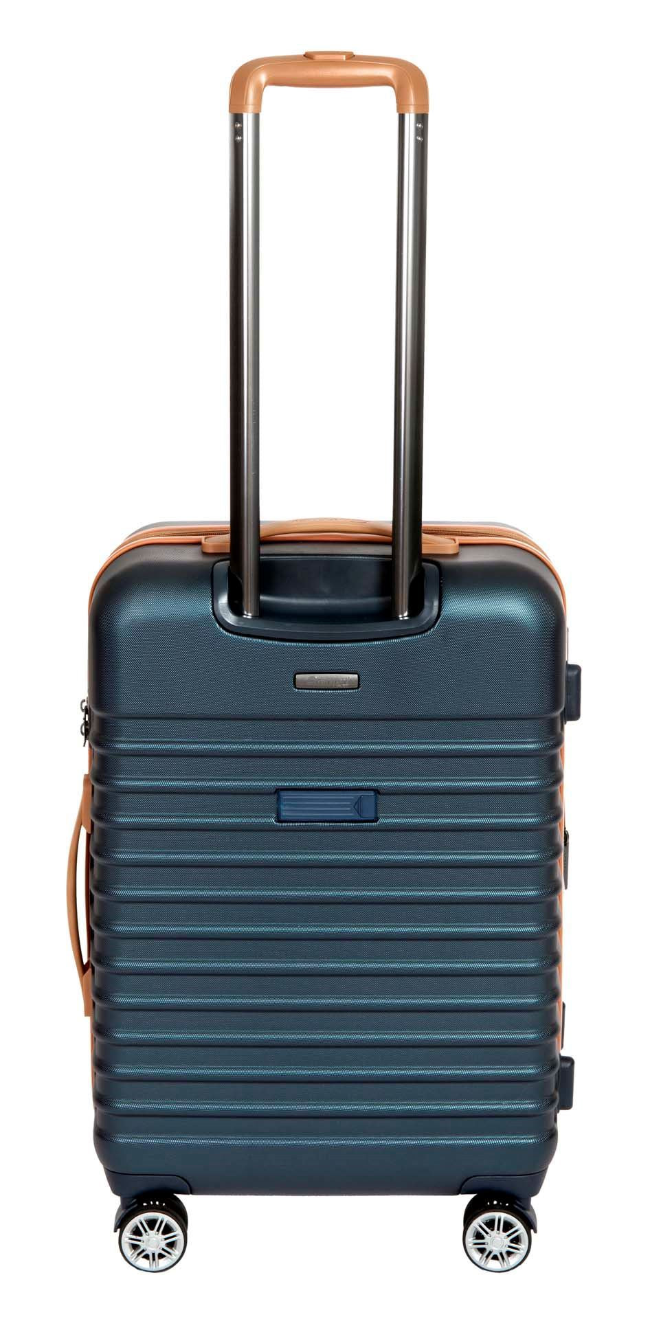 Cavalet PASADENA - Mellan Resväska 65 cm - 4 Dubbelhjul - Expanderbar - Mörkblå - M