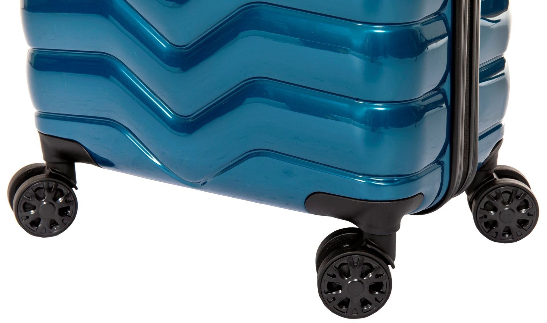 Cavalet SMYGEHUK - Kabinväska - 55 cm - 4 Dubbelhjul - Blå - S