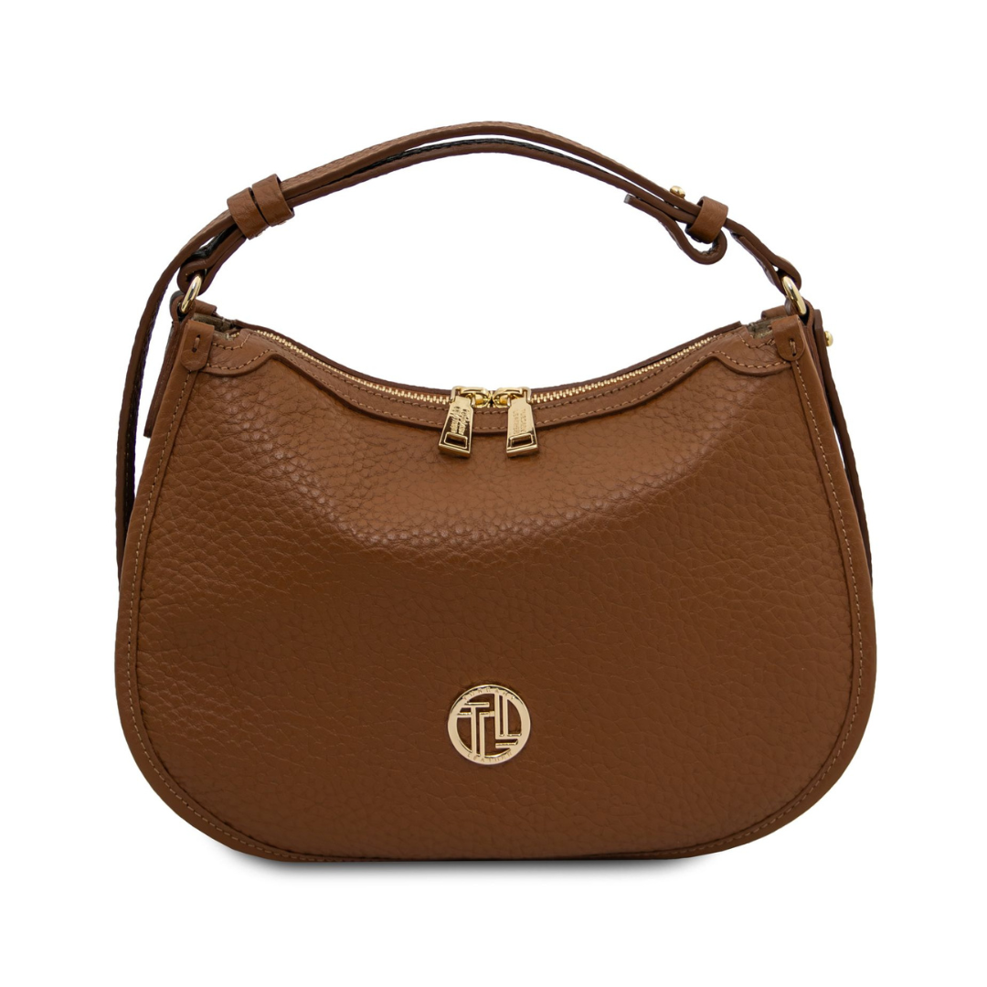 Tuscany Leather Hobló Handväska #Färg_Cognac