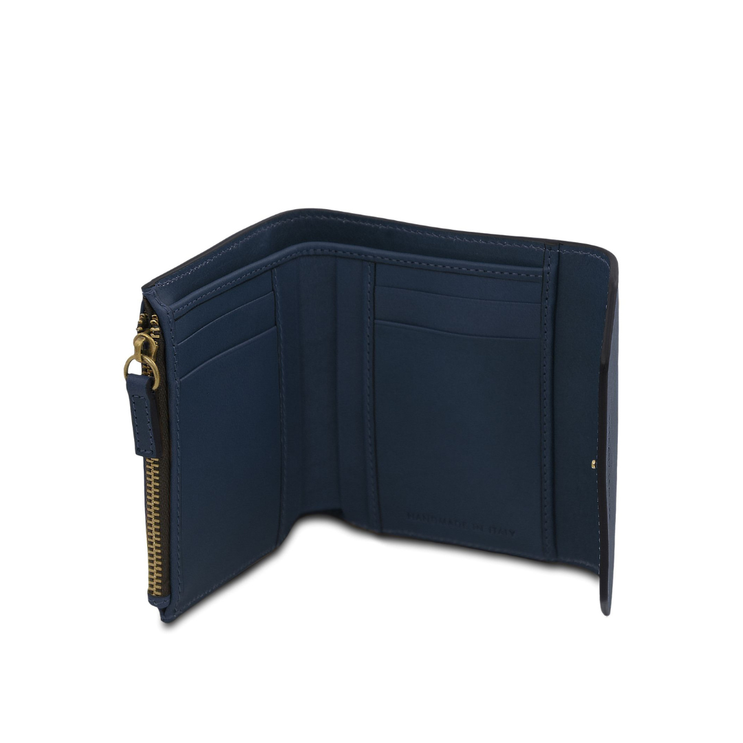 Tuscany Leather Exclusive Plånbok #Färg_Mörkblå