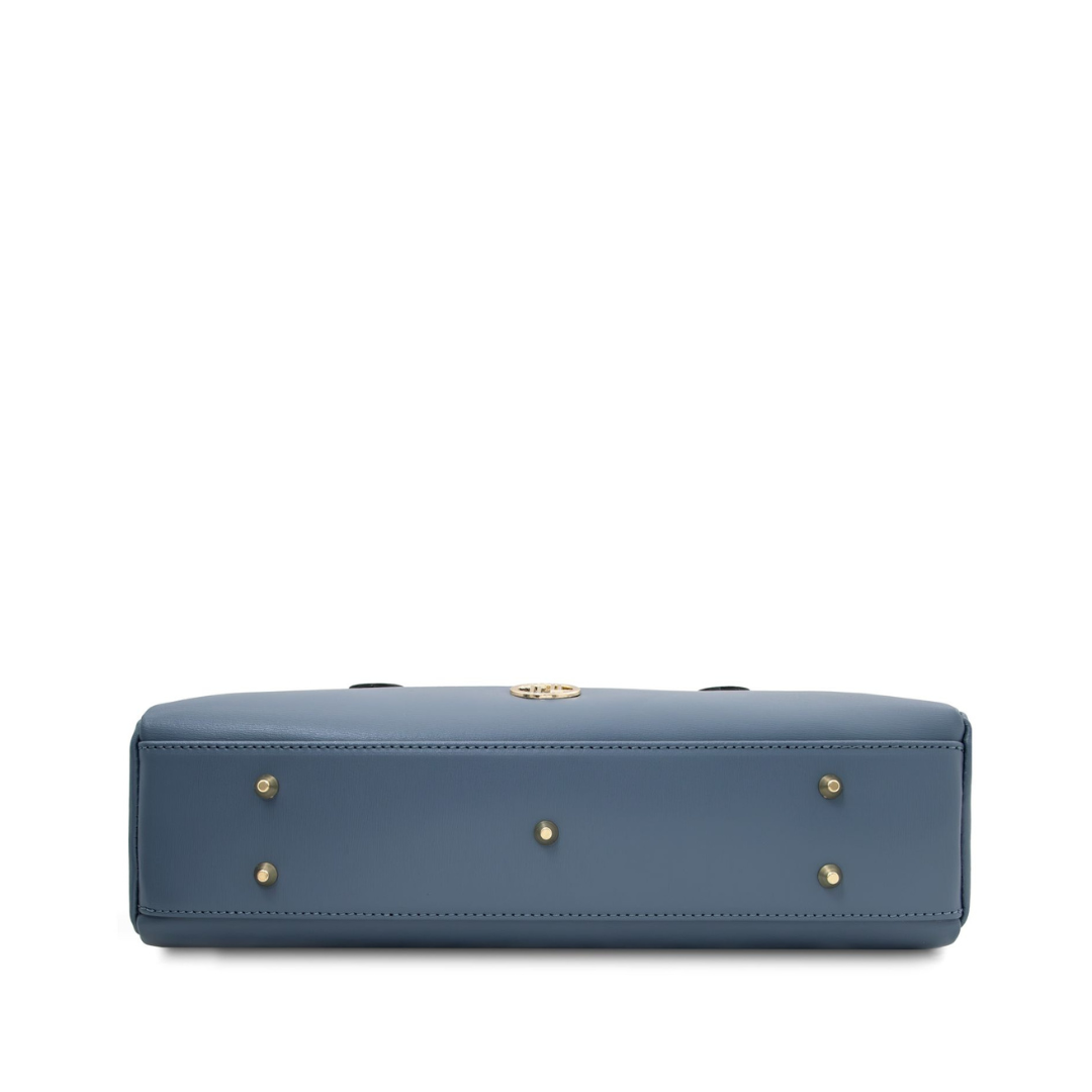 Tuscany Leather Eclaire Axelväska #Färg_Denimblue