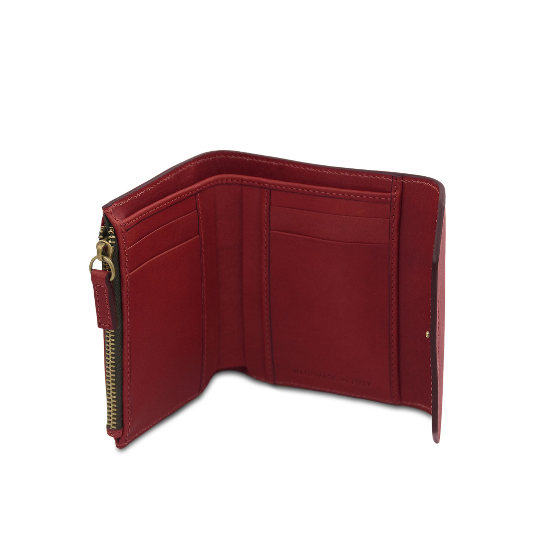 Tuscany Leather Exclusive Plånbok #Färg_Röd