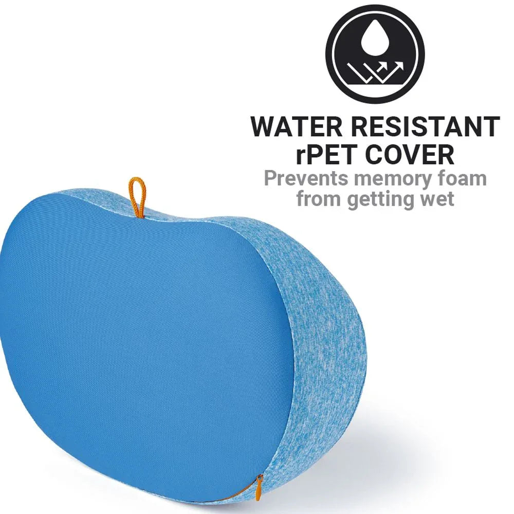 Water Resistant Memory Lounger #färg_Blå
